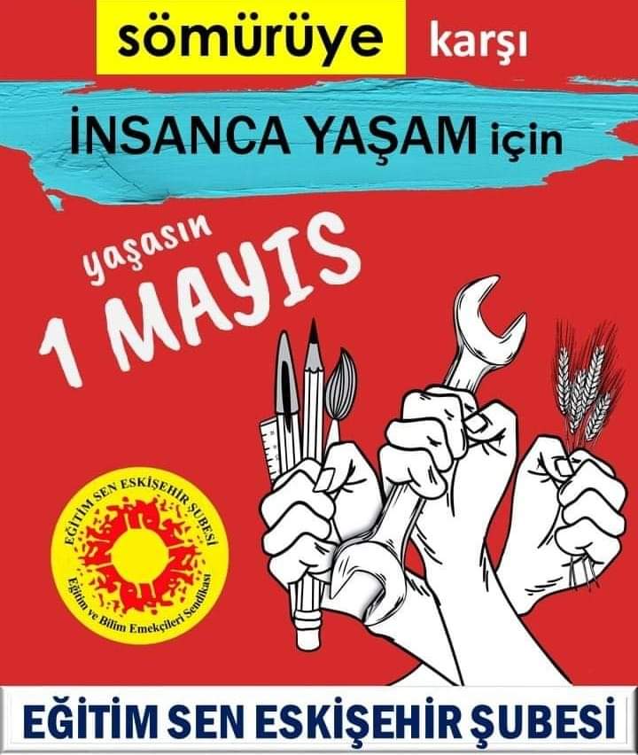 EgitimSen26's tweet photo. 1 Mayıs Tertip Komitesi olarak Çarşamba günü saat 11.00 de Sağlık Müdürlüğü önünde açıklama ardından bildiri dağıtımı yapacağız.

1 Mayıs gelecektir,
2023 1 Mayıs’ı yeni bir başlangıçtır.
Bu ülkenin gerçek sahipleri olarak geleceğimize sahip çıkacağız. https://t.co/gbrEZNYSGH