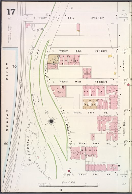 mapfriend's tweet photo. Manhattan, V. 7, Plate No. 17 [Map bounded by W. 96th St., W. End Ave., W. 91st St.… https://t.co/elJDeAdYUk https://t.co/DF4dZxvHDl