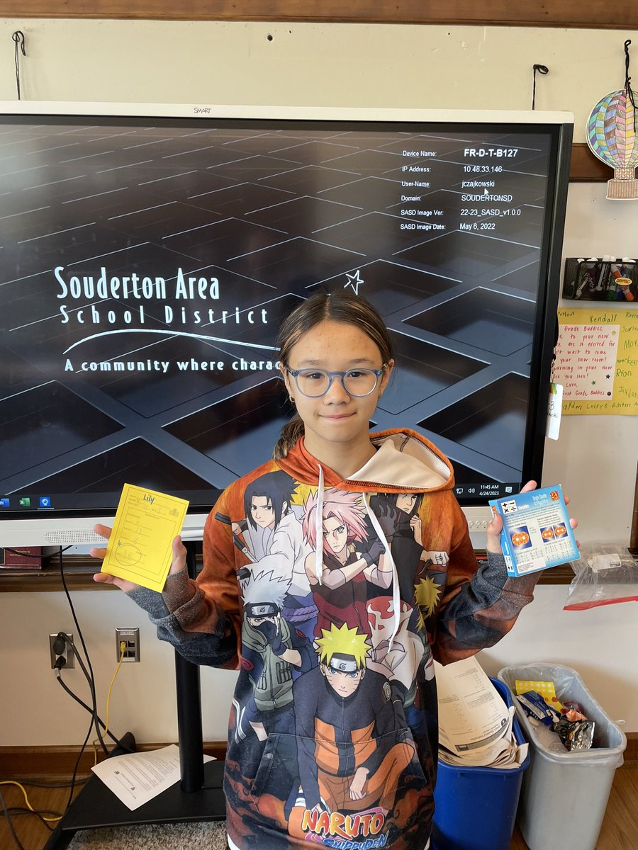 Mrs. McLaughlin and Mrs. Diachynsky had 73 4th and 5th graders in our <a href="/SASD_Franconia/">Franconia Elementary</a> 24® Game club! 24 made it to the final round. Here are the 3rd, 2nd, and 1st place winners. Congratulations to Lilly who will move on to the county competition! 🏆<a href="/FirstInMath/">First In Math</a> <a href="/RobertSun24/">Robert Sun</a>