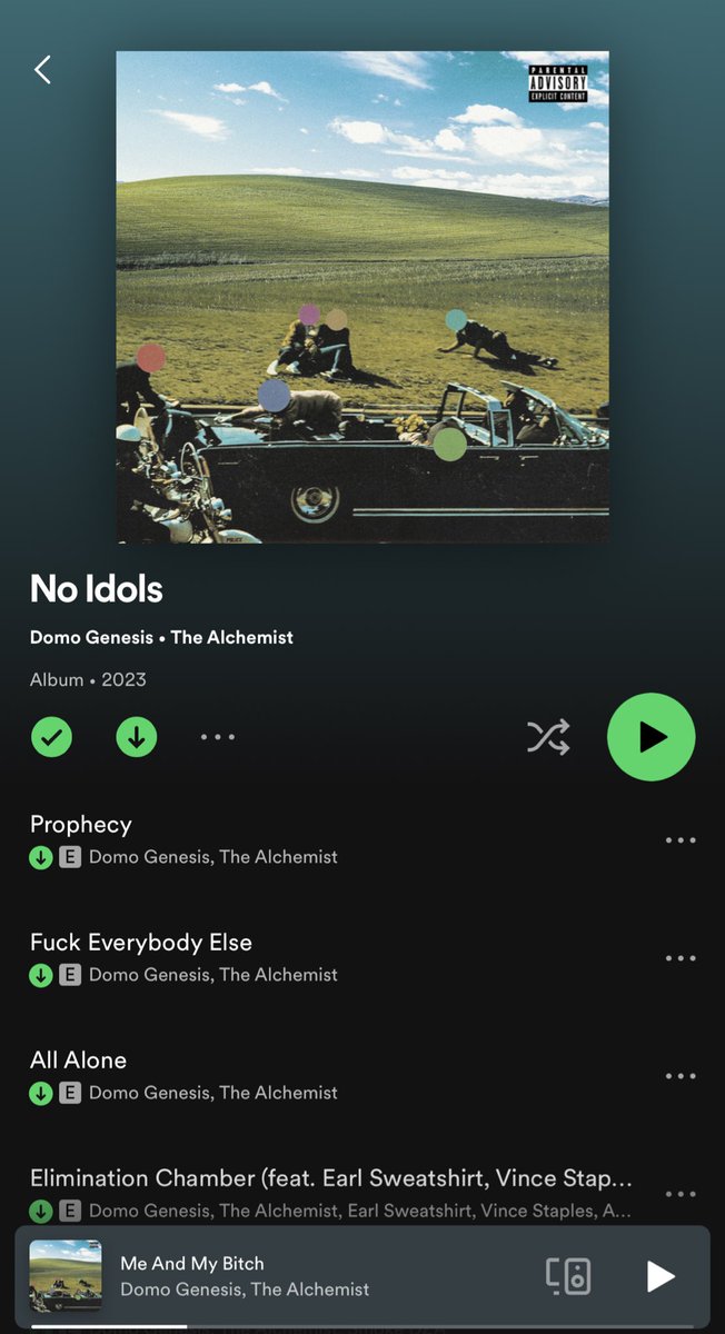 I was trying to find a song from this album last week on Spotify but had no luck &amp; then just found out that the album was added this week. 🤯 it’s like the music gods knew &amp; did it for me 🥰