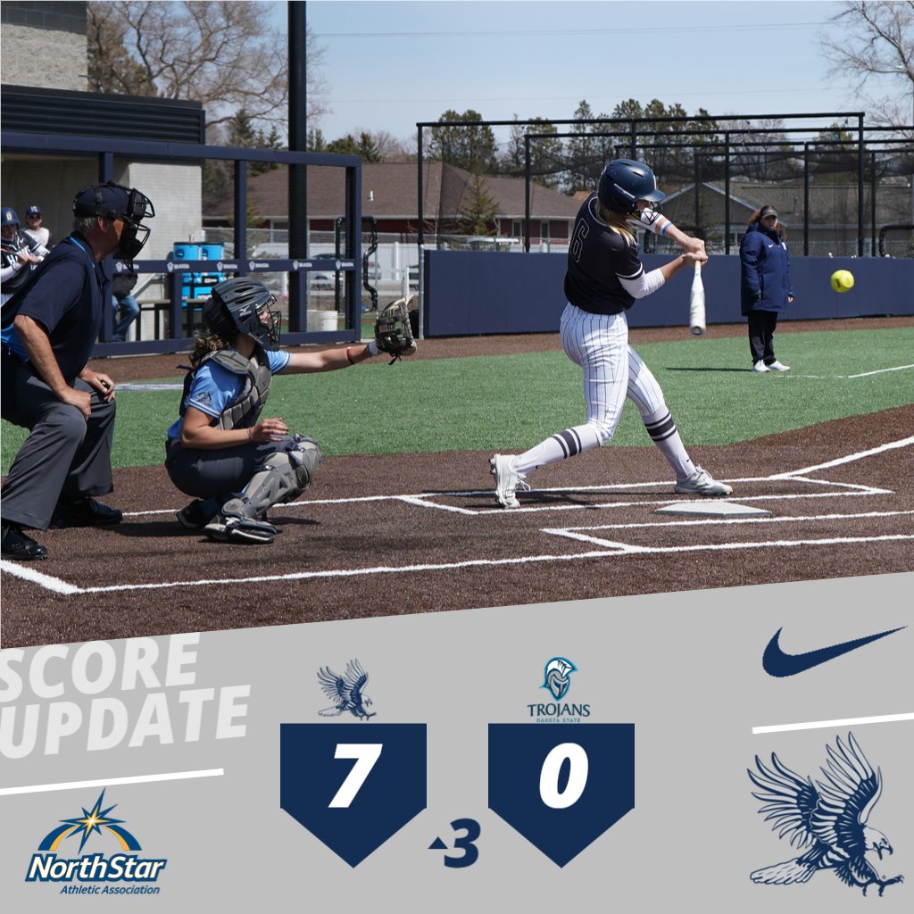 Early offense is here again today as DSU takes a 7-0 lead after two complete innings