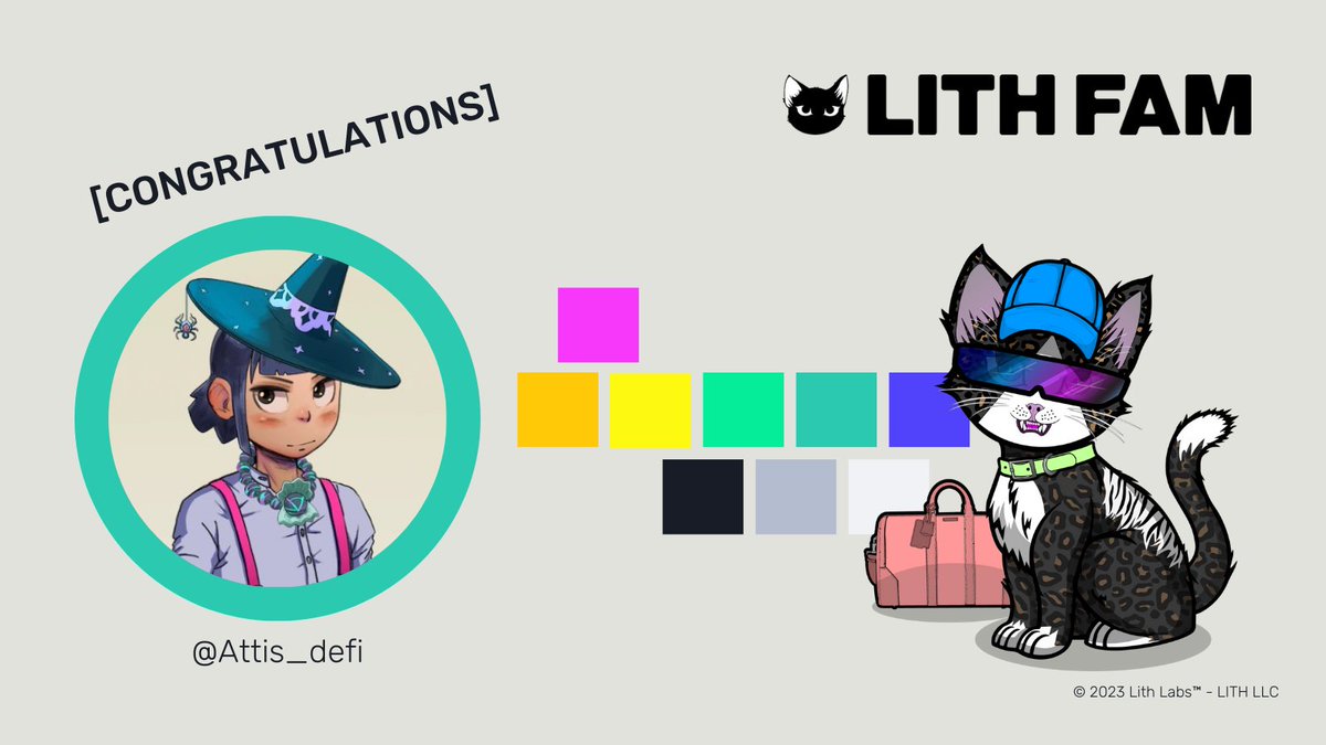 Congratulations to our LITH Fam member @Attis_defi 

You have earned your PFP! (available upon project mint)

We're thrilled to see you progressing and achieving your goals!
