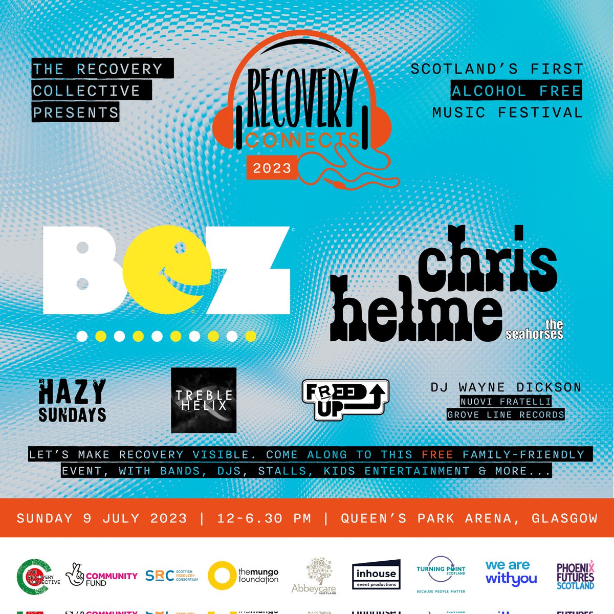 Rec_CollectCIC's tweet photo. 💥Recovery Connects 2023💥

Please Share as wide as possible✊️

After all the excitment of last week and the announcement of our fantastic line up for this years #RecoveryConnects2023 here is the official poster for this years event https://t.co/i0HXP1EpUR