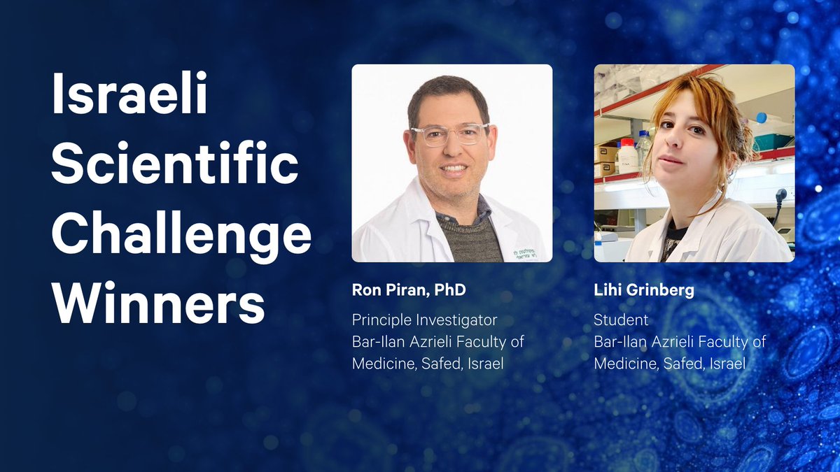 10x Genomics (@10xgenomics) on Twitter photo Congratulations to the winners of our Scientific Challenge in Israel—Ron Piran & Lihi Grinberg from Bar-Ilan University. Ron & Lihi will work with both Visium Spatial Gene Expression & Chromium Single Cell Gene Expression to advance their #diabetes research. <a href="/ubarilan/">Bar-Ilan University</a> <a href="/PiranRon/">ron piran</a> Congratulations to the winners of our Scientific Challenge in Israel—Ron Piran & Lihi Grinberg from Bar-Ilan University. Ron & Lihi will work with both Visium Spatial Gene Expression & Chromium Single Cell Gene Expression to advance their #diabetes research. <a href="/ubarilan/">Bar-Ilan University</a> <a href="/PiranRon/">ron piran</a>