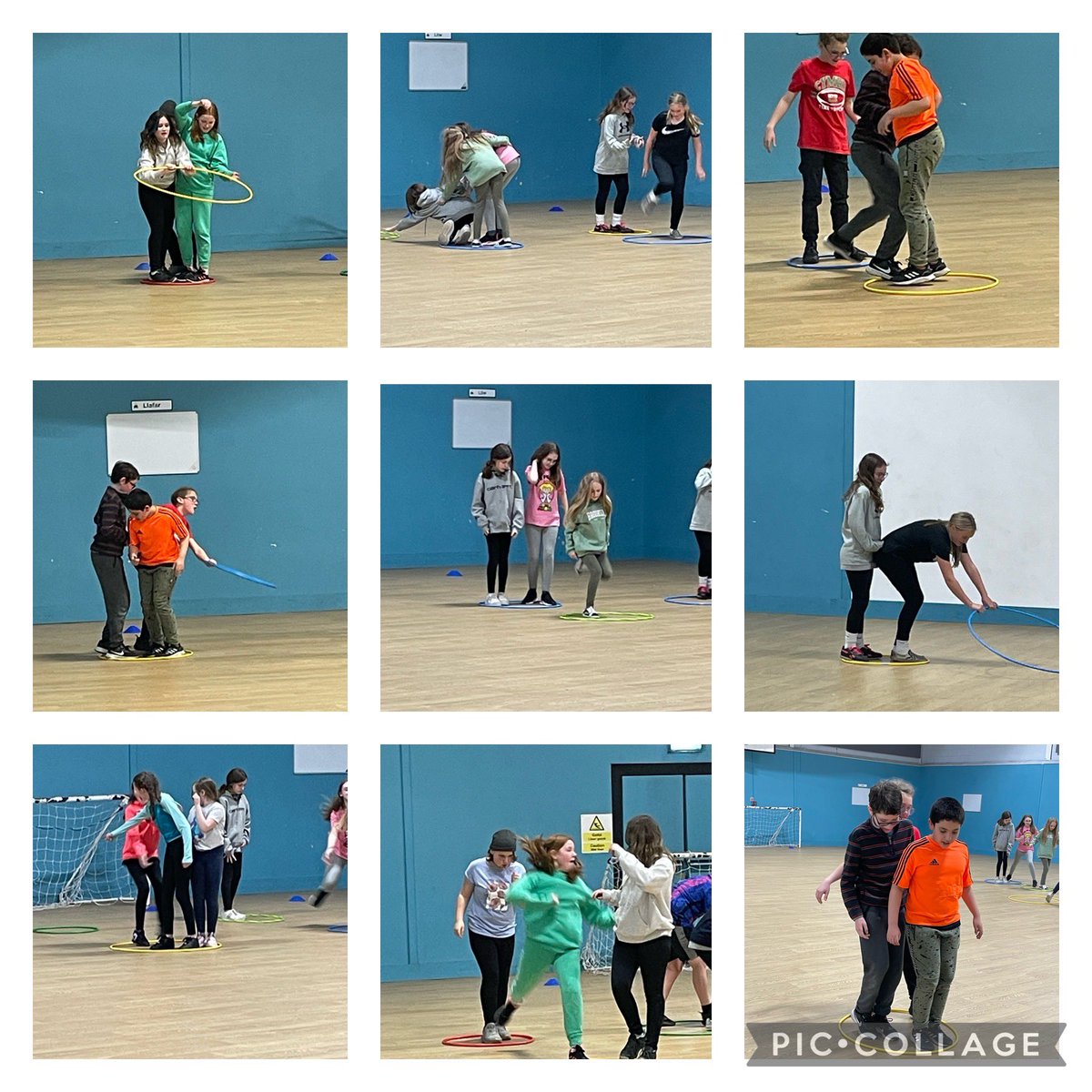 ysgolbroallta's tweet image. Gweithgareddau ymarfer corff cyn gwylio ffilm 📽️ Sports activities before watching a film 🎥 #Blwyddyn6 #PwllGlo