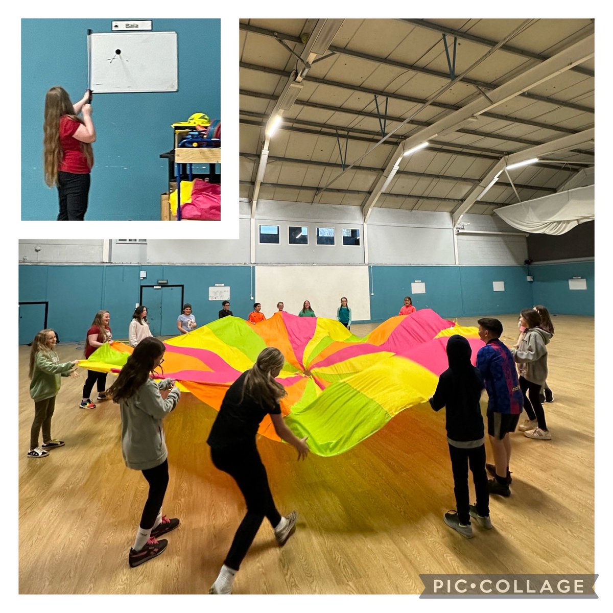 ysgolbroallta's tweet image. Gweithgareddau ymarfer corff cyn gwylio ffilm 📽️ Sports activities before watching a film 🎥 #Blwyddyn6 #PwllGlo