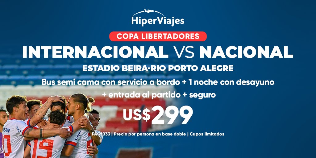 Para conocer más: hiperviajes.com.uy/paquetes/detal… 

¡Llamá al 2902 2233 o acercate a una de nuestras sucursales para reservar tu lugar!