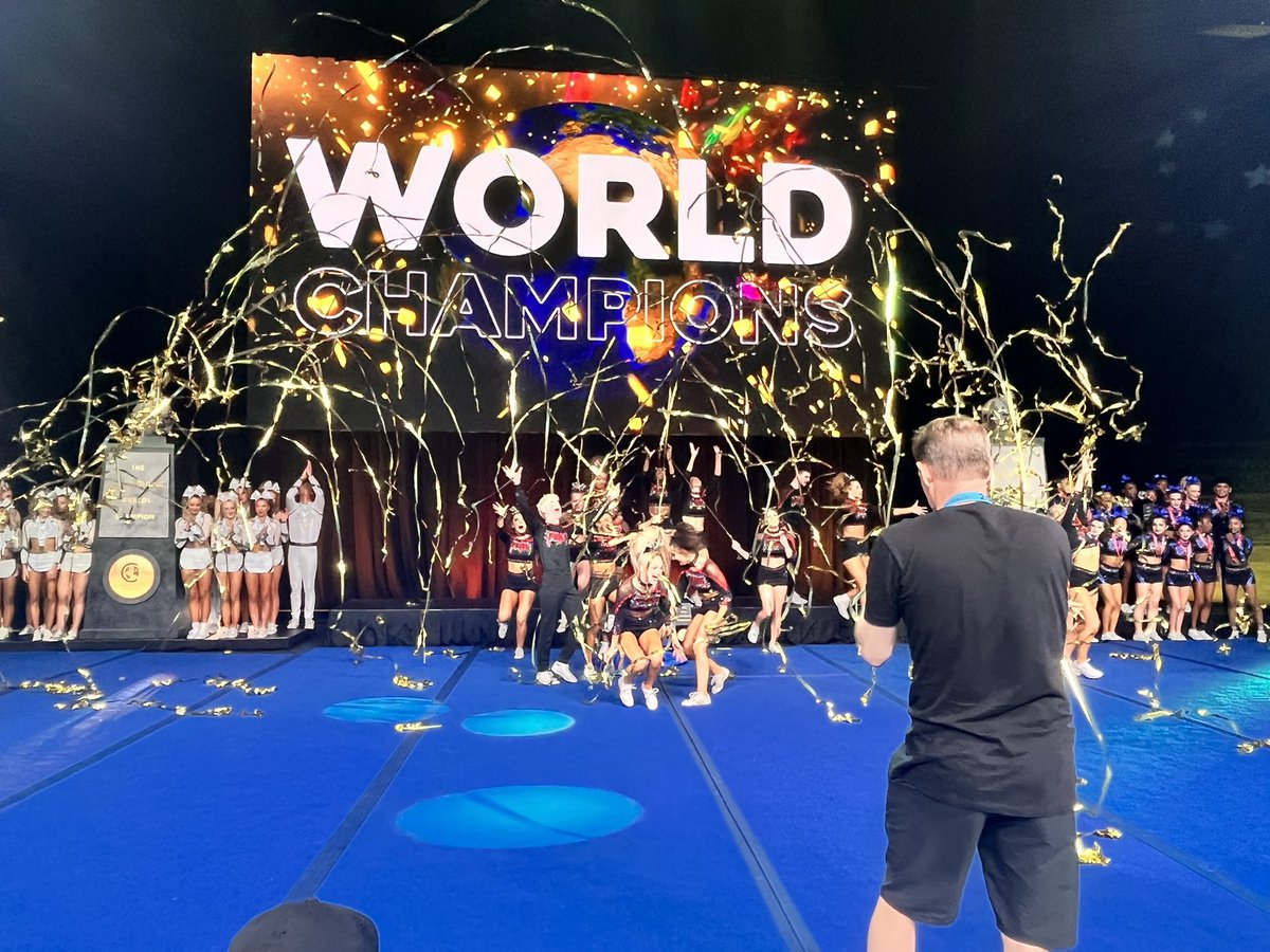 GymTymeIL's tweet photo. 2023 SXSC6 World Champions FEVER!!!! #GymTymeThings #WeCameWeSawWe8 https://t.co/OTDz3Z49dv