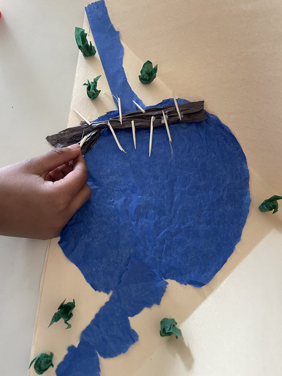 VVMeil's tweet photo. Students used their best beaver skills to make a diorama of a beaver habitat. We will share these at the Conservation Champions Festival next week. https://t.co/I9w0cSSwP8
