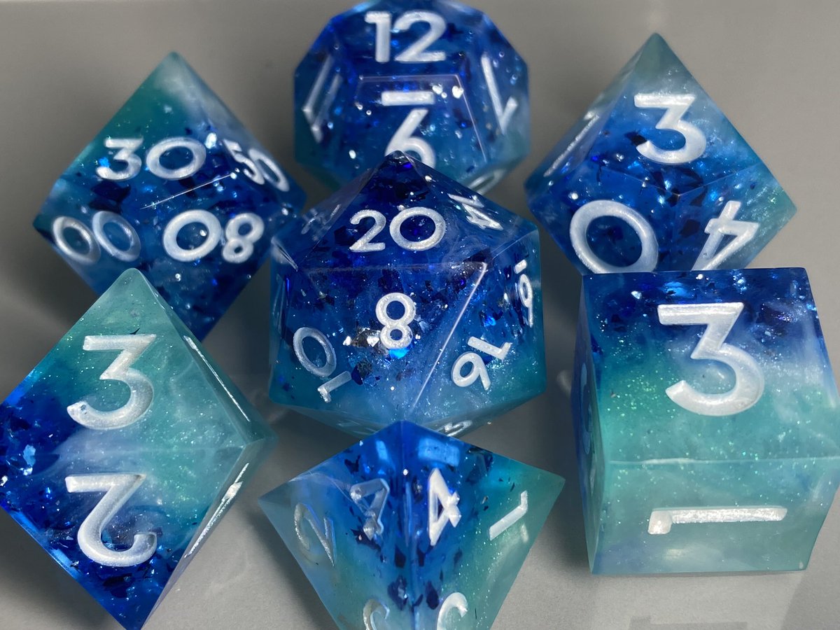 CarleySteichen's tweet image. 🎉🎉DICE GIVEAWAY🎉🎉

I am doing another giveaway!! One lucky winner will receive this beautiful set. 

To Enter:
✨Follow this account✨
✨Like &amp;amp; RT✨

Bonus Entry: Comment something good that happened recently.

Deadline: April 30th at Midnight PST

Shipping is covered.
