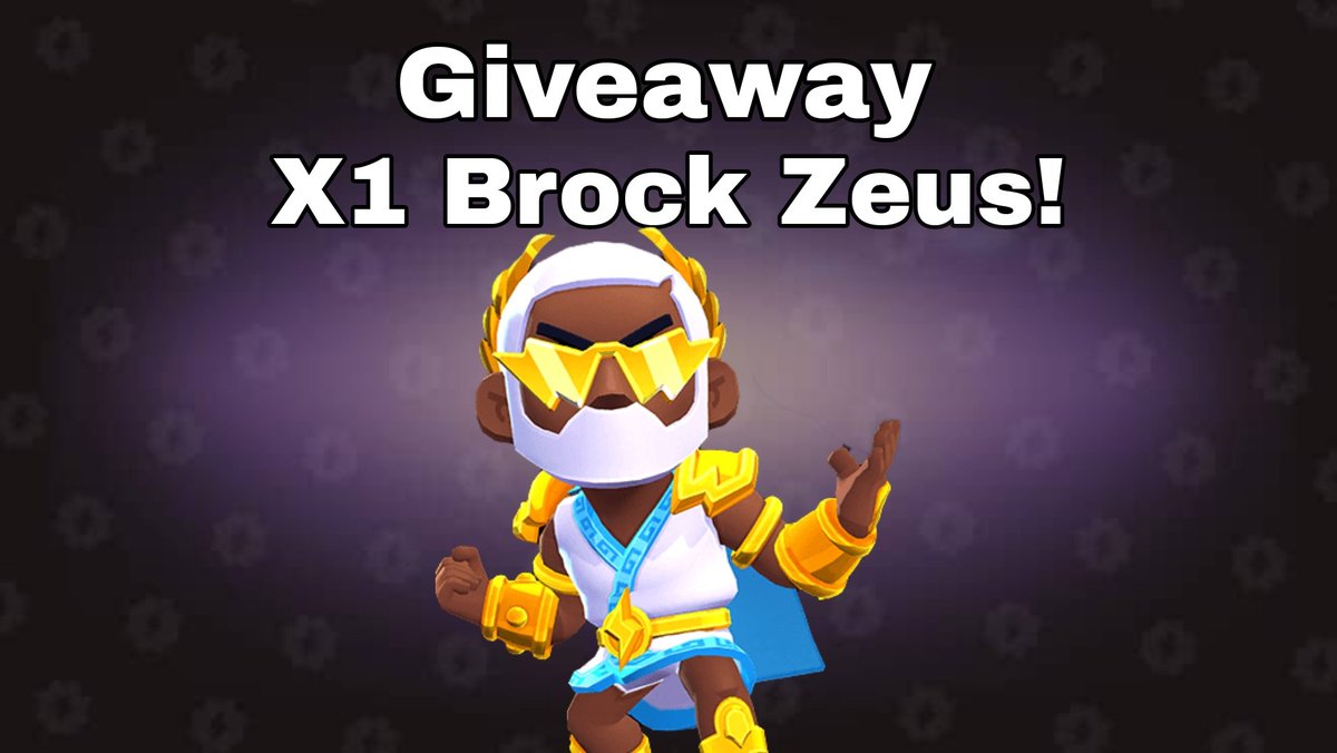 🎁SORTEO 1  BROCK ZEUS🎁
📌Follow <a href="/_Kuru_Simp_/">Kuru♡</a> 
📌MG Y RT
📌Mencionar a dos amigos
