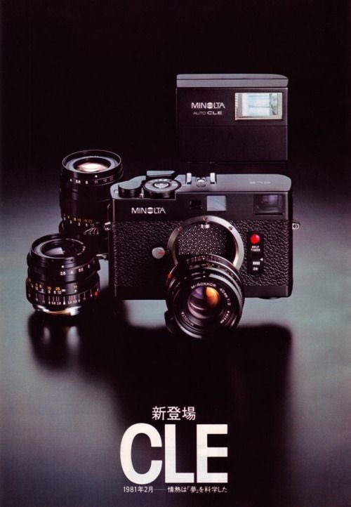 qualitecamera's tweet photo. Minolta CLE (1981) https://t.co/kKJdmMspQb