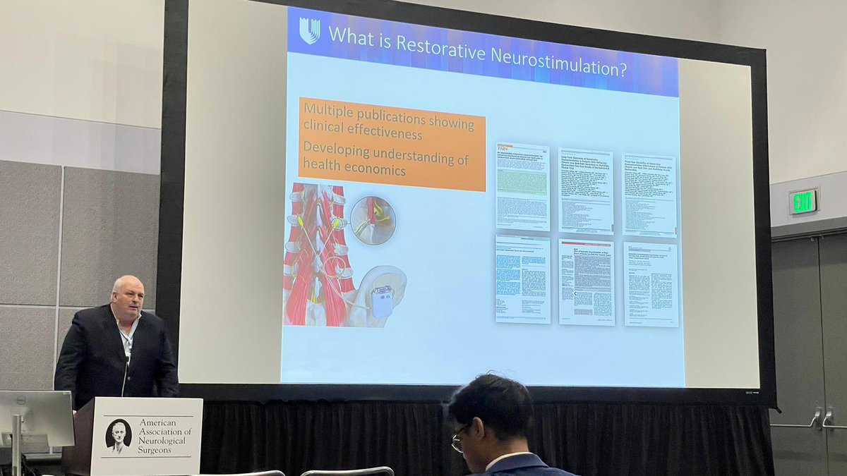 MainstayMedical's tweet photo. A fantastic time at #AANS2023. Our team had the pleasure of connecting with the neurosurgery community and sharing the latest advancements of #ReActiv8.
#mainstay #multifidusdysfunction
@AANSNeuro https://t.co/NgVtIqXvGK