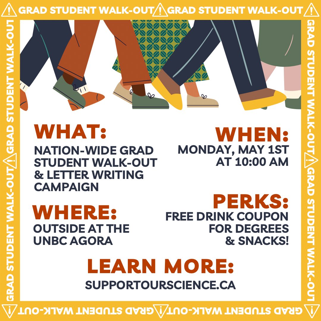 unbccupe2278's tweet photo. 📣 Next Monday: Walk out and join our letter writing campaign! We’ll have snacks and drink coupons to Degrees for you in the Agora at 10:00 AM https://t.co/2sNrMrEtlQ