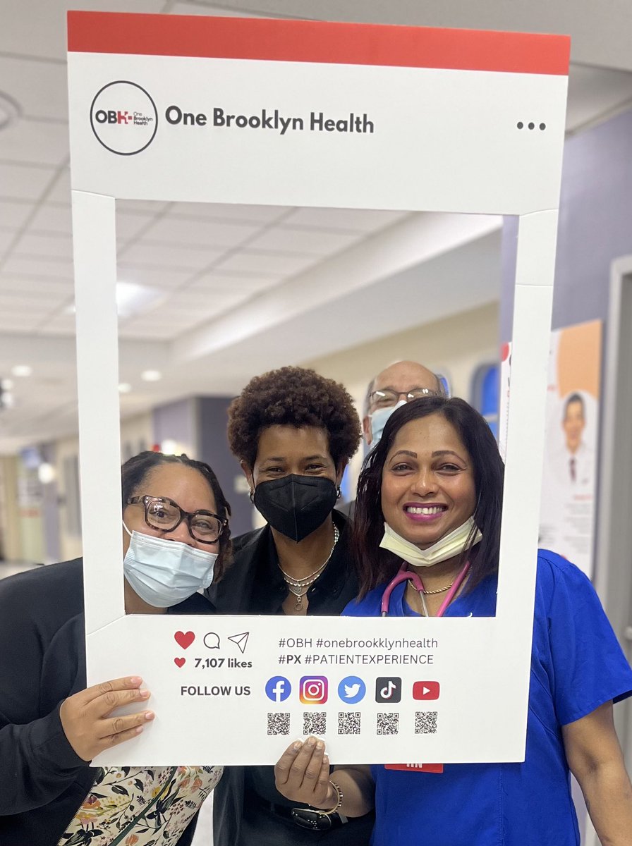 onebklynhealth's tweet image. Patient Appreciation week activities have started today at One Brooklyn Health’s Brookdale campus! Make sure to come out for the rest of the weeks festivities!
#onebrooklynhealth #patientexperienceweek #obh #px #patientexperience