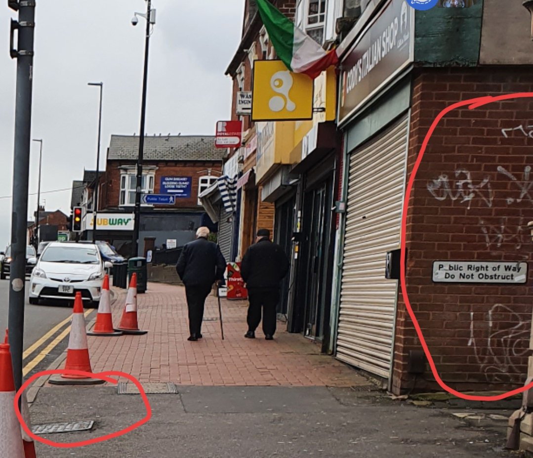 @SmethwickWMP @SLTGetActive @BearwoodNHW @BensonCommunity @SCVOSandwell Once AGAIN. I hope you reported the graffiti to Serco to clean off the wall and reported the trip hazard to SMBC Highways?

Graffiti is an ASB that must be removed & trip hazards aren't safe for residents in Sandwell.

That's the community working together for a better Sandwell🙏🏽