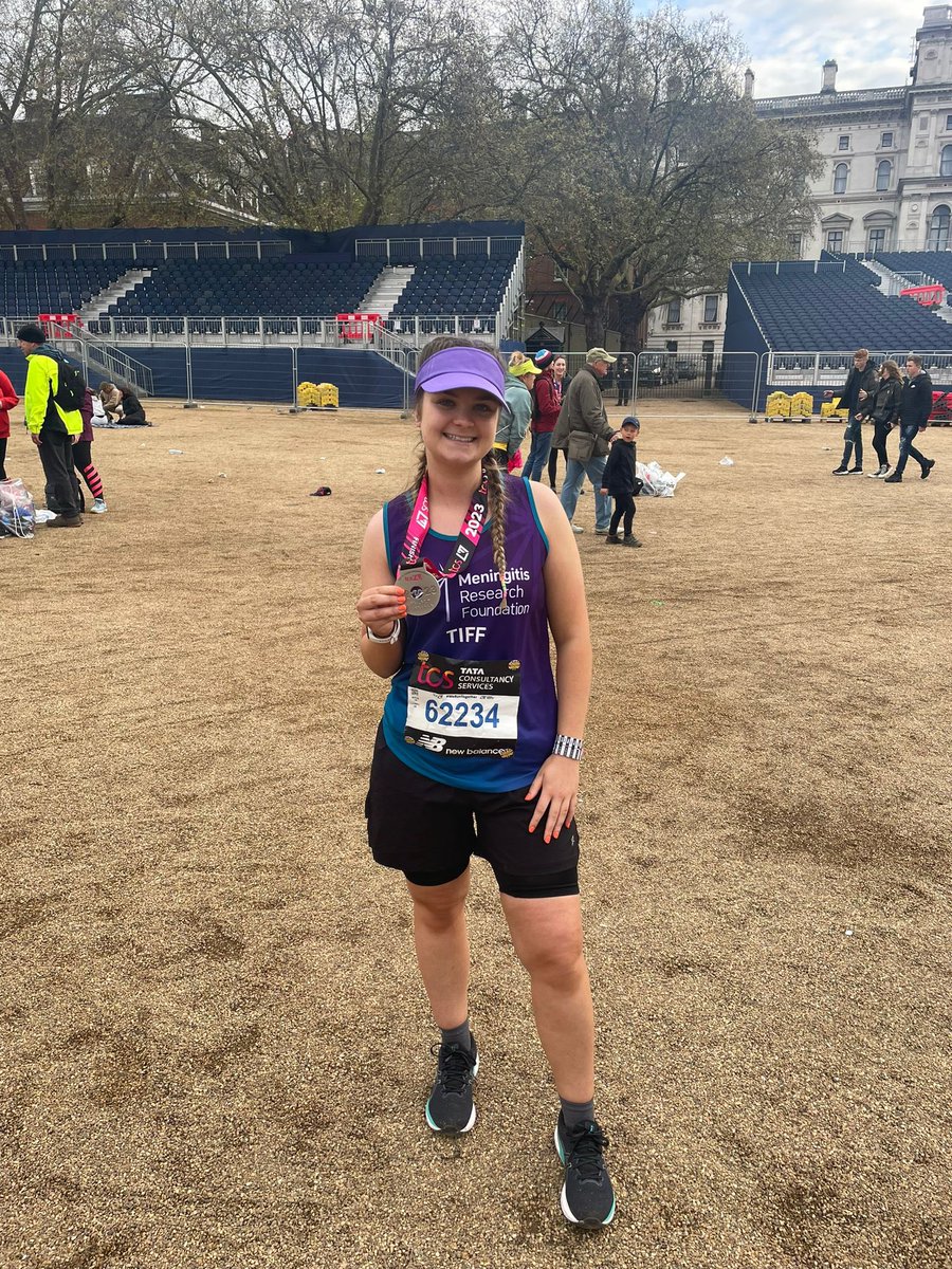 Thank you for your support. I did it! All for a cause incredibly close to mine and my families hearts💜 to read our story and/or donate, please follow this link -> justgiving.com/fundraising/ru…