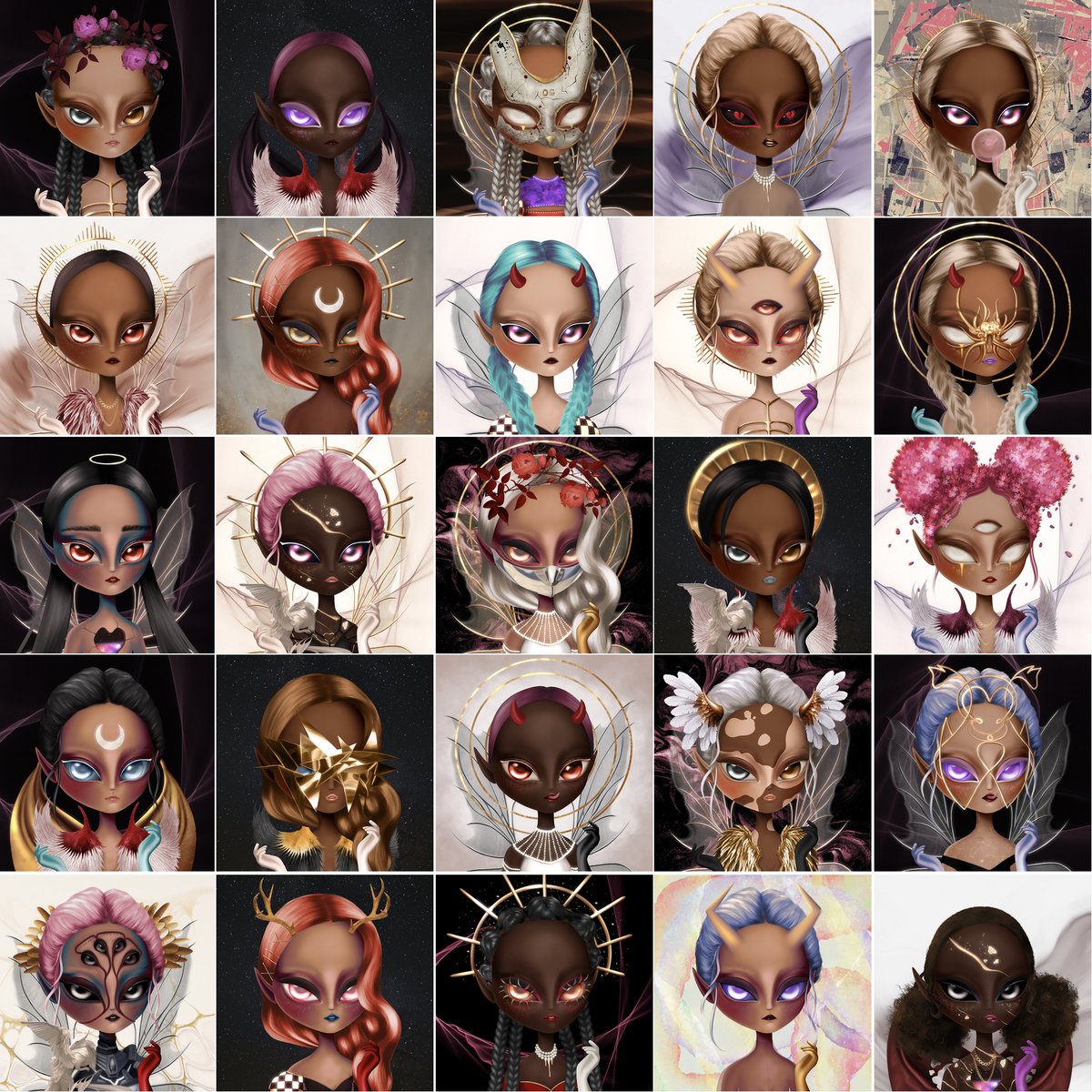 On March 8, 2022, I created a collection of 777 avatars. It was very beautiful, unique, and unlike anything else. It was a #Solana blockchain explosion. I think we are the #1 #female collection on this blockchain.

To achieve this, I turned the usual idea of pfp (avatars) into