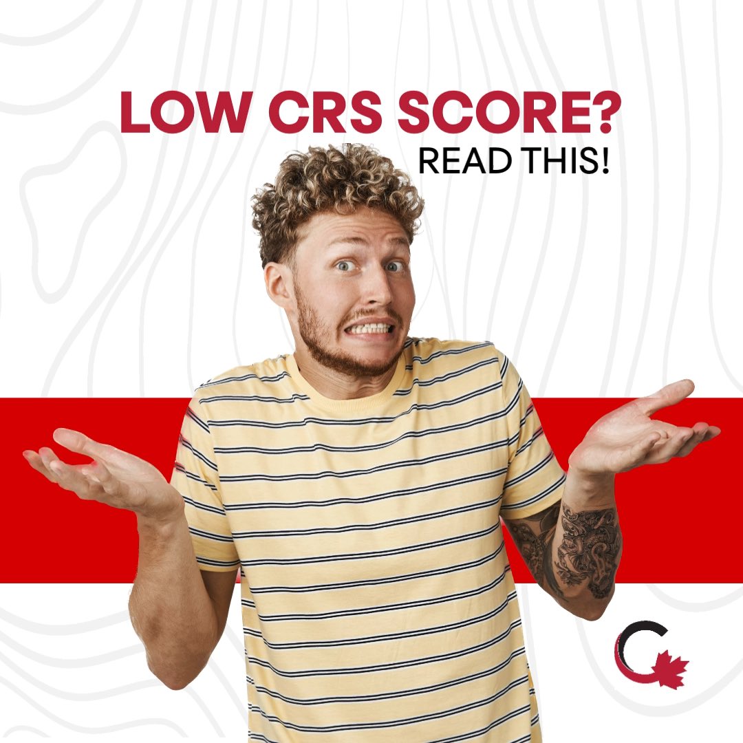 🍁 Is your CRS score is low? Here are a few things to consider 🧵👇

#CanadianImmigration #ExpressEntry #CRSScore #PermanentResidency #ProvincialNomineeProgram #PNP #LanguageSkills #WorkExperience #HigherEducation #CanadaJobs #CanadaOpportunities #CanadaLife #ImmigrantSuccess