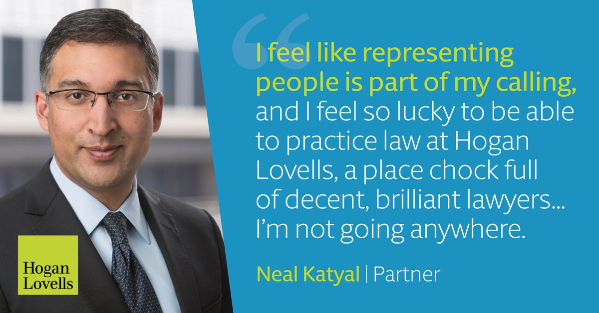 HoganLovells's tweet photo. In honor of @neal_katyal's upcoming 50th SCOTUS oral argument, he joined @TheNLJ to discuss his early career, preparation routines, mentorship, &amp; his predictions for the highest court in the United States.

Click the post below to read his full interview.

#SCOTUS https://t.co/5TEXGx9uR7