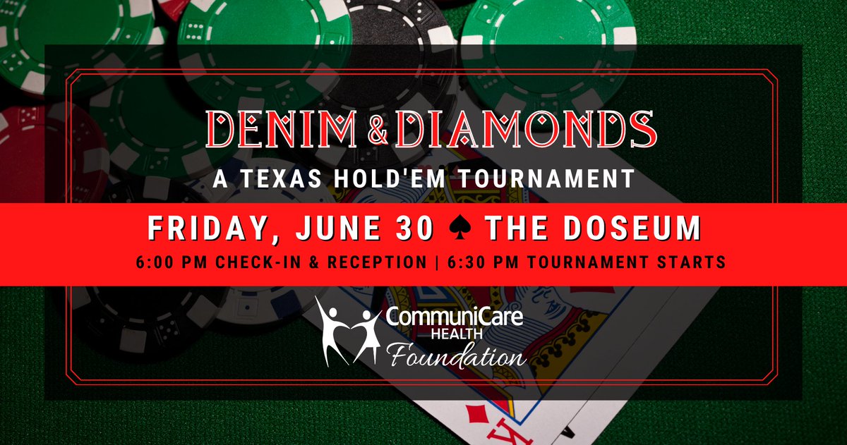 Join us June 30th, 2023, for our annual Poker Tournament FUN-raiser at the <a href="/TheDoSeum/">The DoSeum</a>. For ages 21+. 

Register here: communicaresa.org/denim-diamonds…