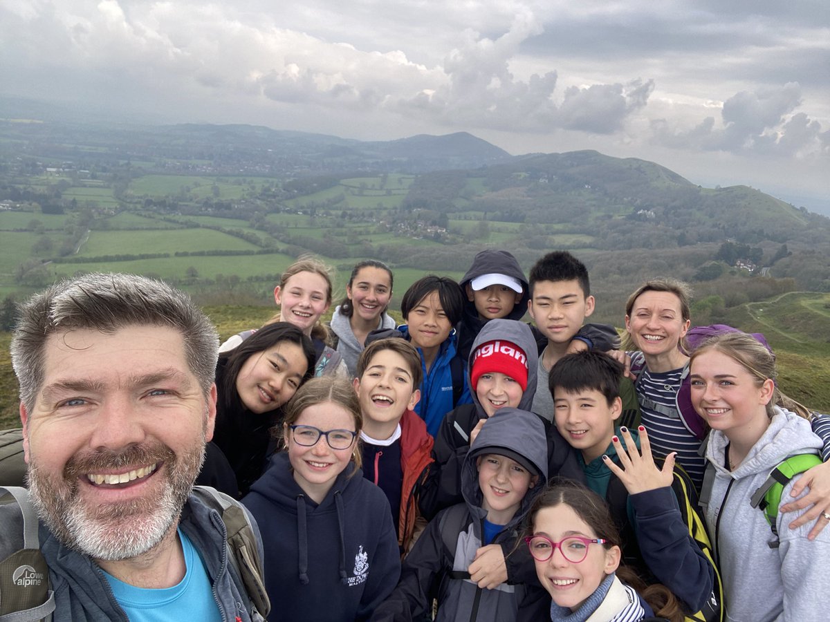 TDMHouseParents's tweet photo. Some of our #boarders undertook a serious #challenge on Sunday - walking from British Camp to the Worcestershire Beacon and down to school! They raised lots of money for #challengeaid ! #resilience #prepschool #iloveboarding https://t.co/yD1nMVsCbD