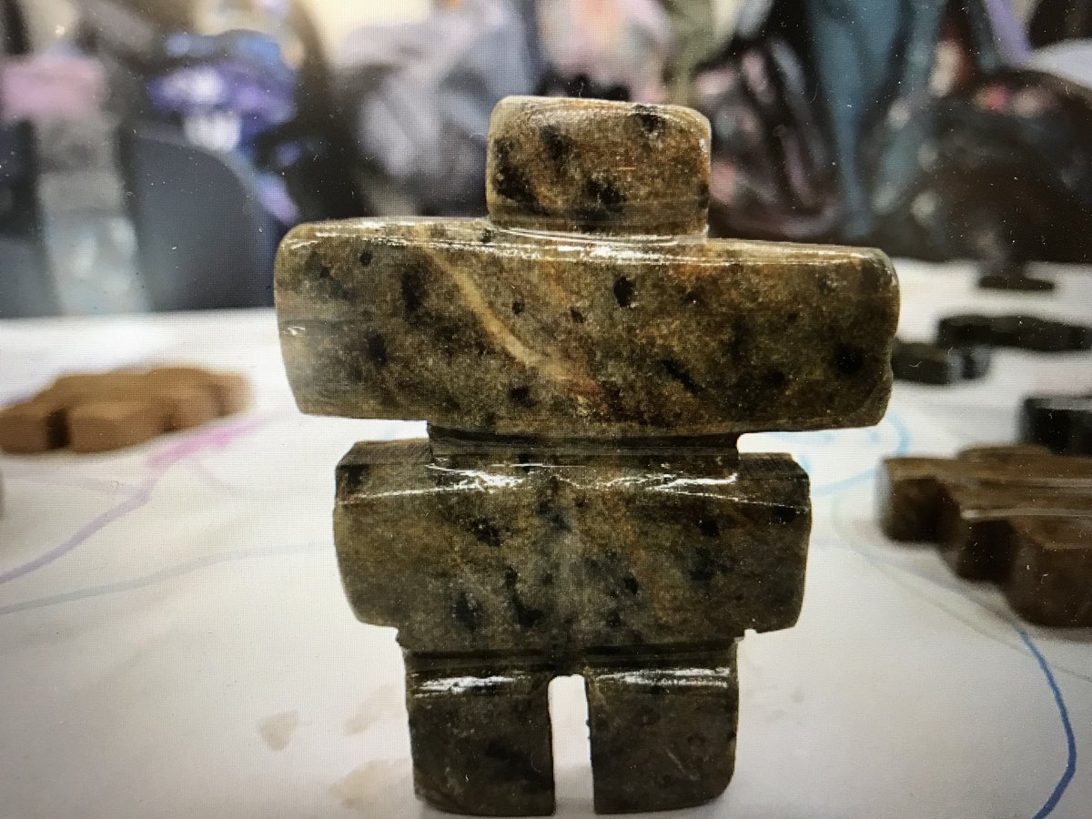 OurLourdes's tweet photo. Our Grade 4 students have been working with soapstone for the past couple days.  Great work boys and girls! https://t.co/5e0eLB2iMx