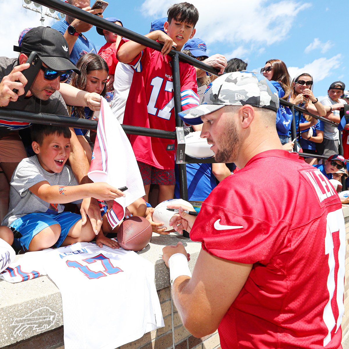 BuffaloBills's tweet photo. It's (almost) turkey burger szn.

We're heading back to St. John Fisher University for our 2023 Training Camp! 🤩 #BillsCamp https://t.co/7xmFqYioDn