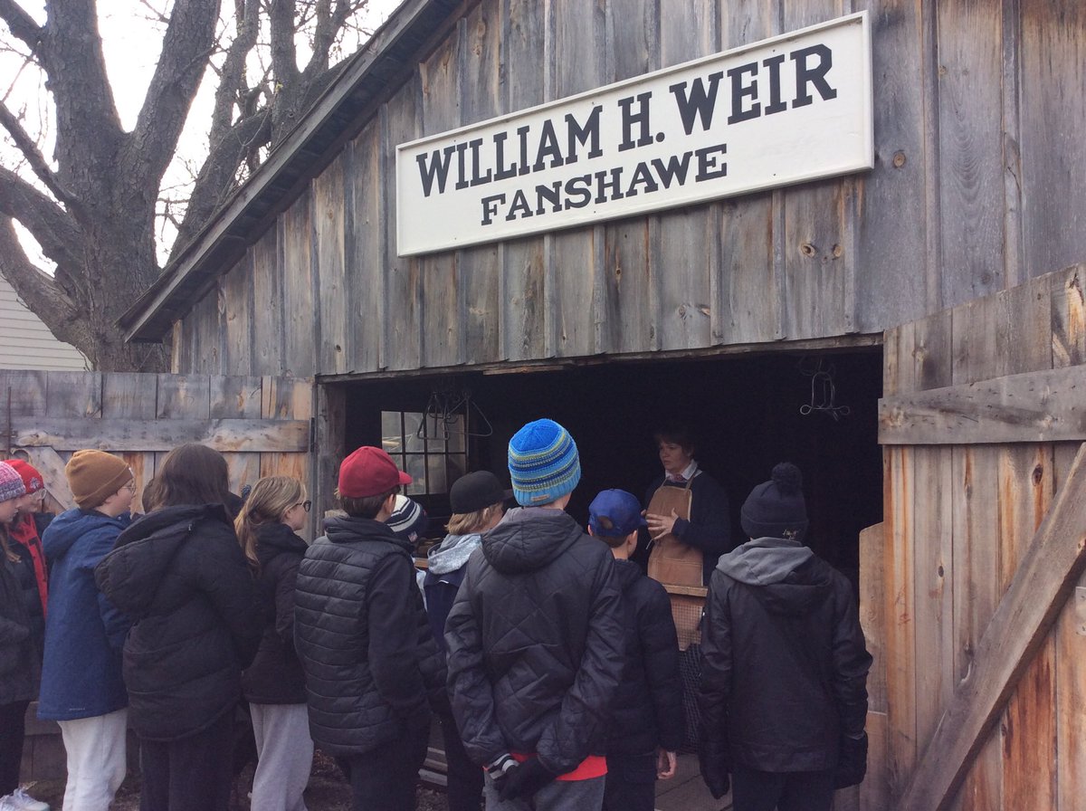 OurLourdes's tweet photo. Mrs. Ribeiro and Tunks’ classes enjoyed a great week at Fanshawe Pioneer Village last week. https://t.co/cHQqu21uRh
