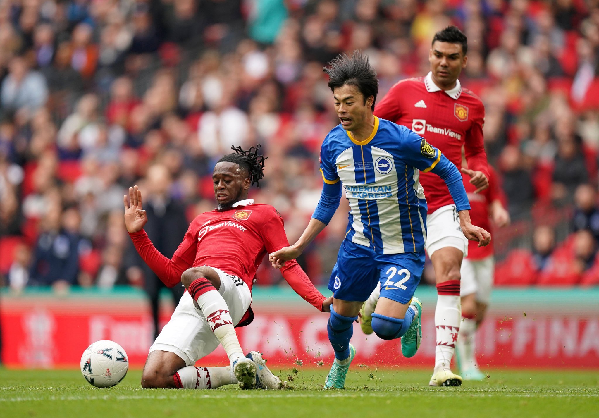 UtdDistrict on Twitter: "Kaoru Mitoma on Aaron Wan-Bissaka: “He is a strong  opponent. That is what I thought while I was playing. There were a lot of  scenes where his leg stretched