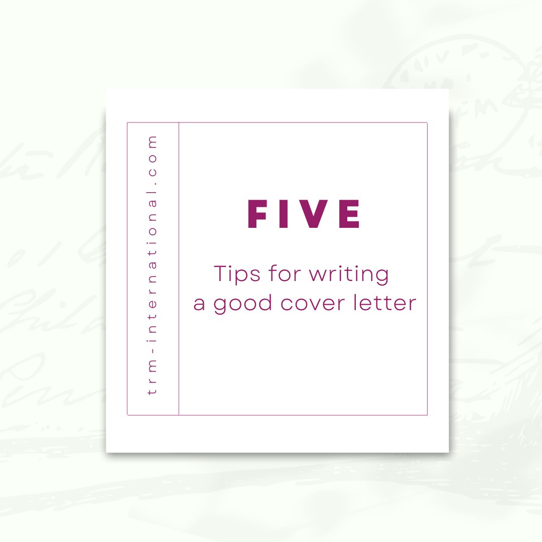 How to get a job in Fintech? Five tips for writing a good cover letter.

lnkd.in/gKaTrrjr

#job #writing #fintech #fintechjobs #hiringnow #jobsinFinTech #fintechrecruitment #jobopening #fintechcareer #fintechtalent #fintechhiring #fintechcareers #finance #financejobs
