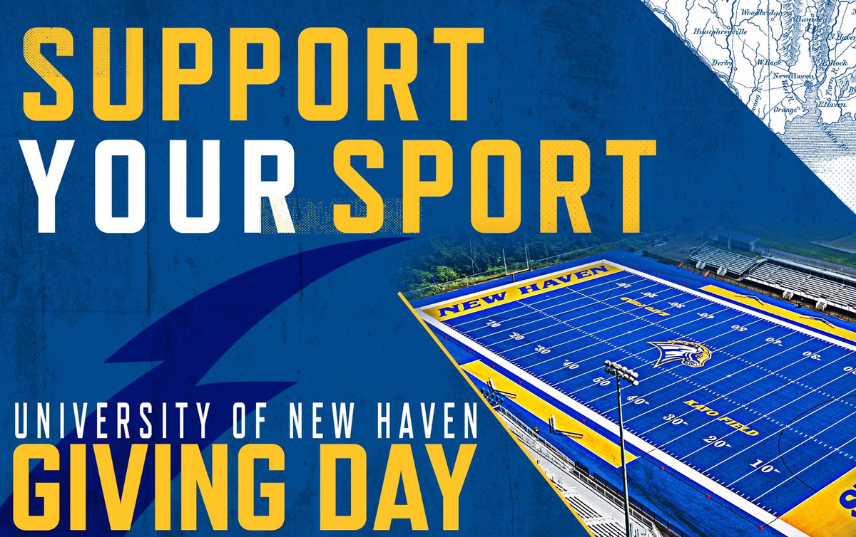 Tomorrow April 25th is our Annual Giving Day at the University of New Haven. Link to donate will be in the bio! All monetary donations go directly to benefitting our football student athletes experience. #1AFFECTS100