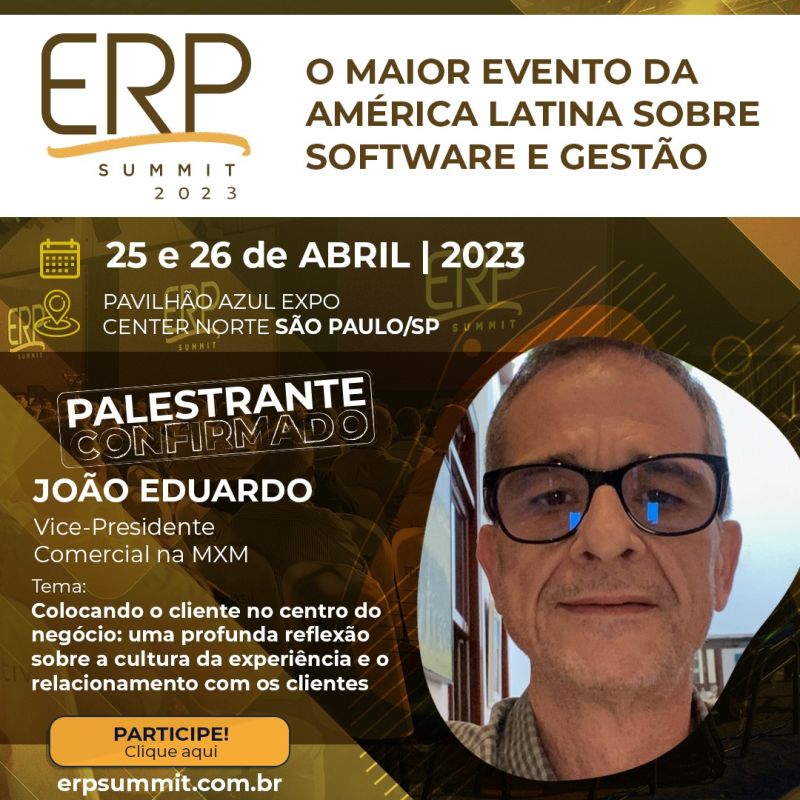 MXMSistemas's tweet photo. Conheça nossos palestrantes confirmados para o #ERPSummit2023 :D https://t.co/GCwk5MefUD