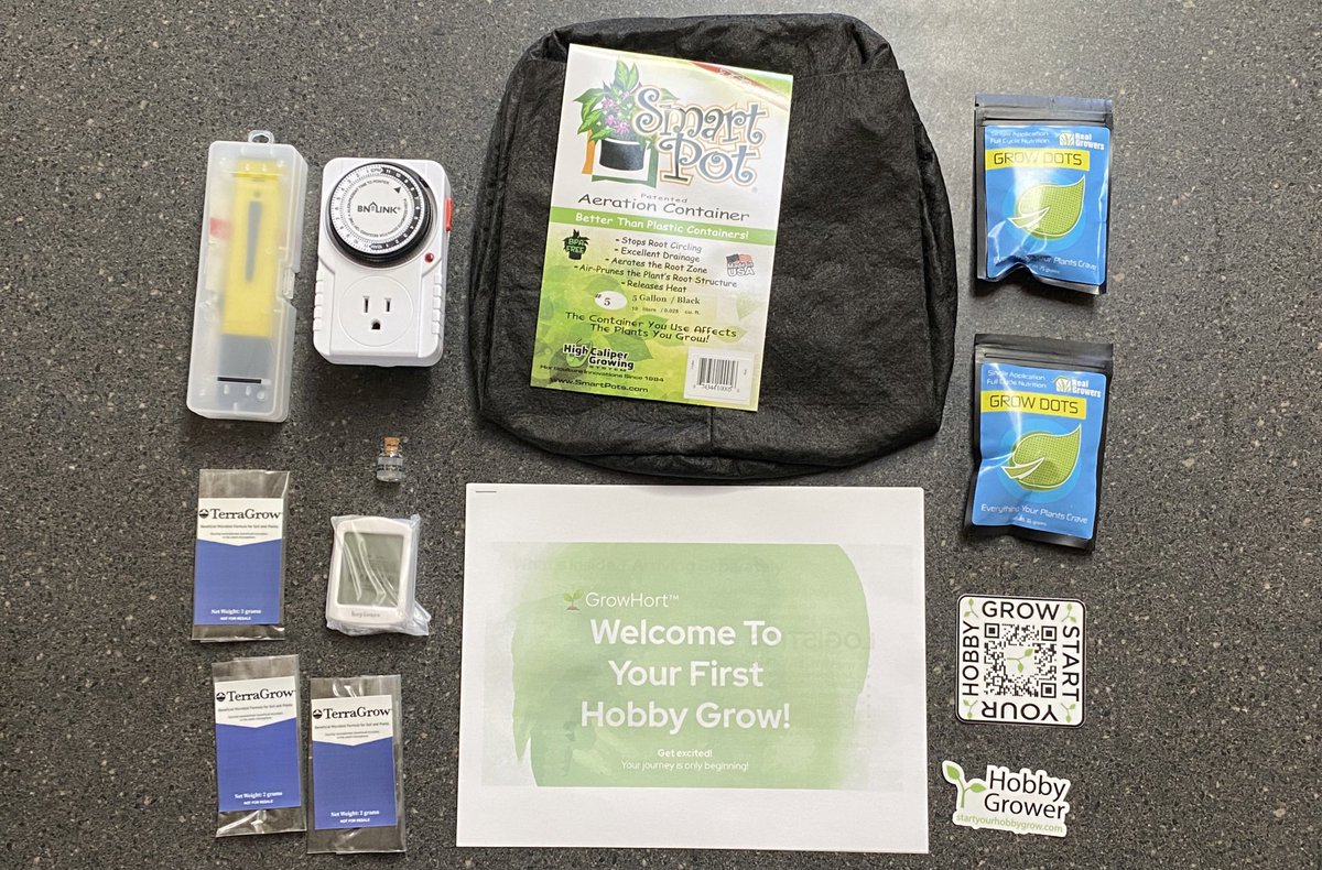 cannabenoid's tweet photo. Future Hobby Growers are about to start their journey in June 🌱 

Have you ever considered growing your own cannabis?

The June @GrowHort kits are starting to go out but there’s still time to sign up for the Summer Session!

DM for sign-up info! https://t.co/91XHJLN9Rl