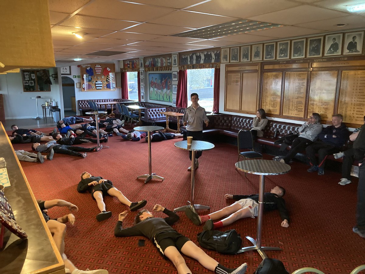 A massive thanks to <a href="/coach_dougc/">Doug Crawford</a> and David Cowan <a href="/ReiverPerform/">Reiver Performance</a> for coming down to Kelso RFC to deliver a Nutrition and Sleep workshop to our U15 boys and U16 girls. Lots of good tips and strategies for our players to put in the practice over the closed season. 

Thanks again 👍