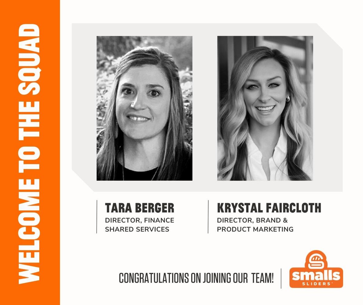A Smalls welcome to our newest Support Center squad members from Louisiana - Tara Berger and Krystal Faircloth! #financedirector #marketingdirector