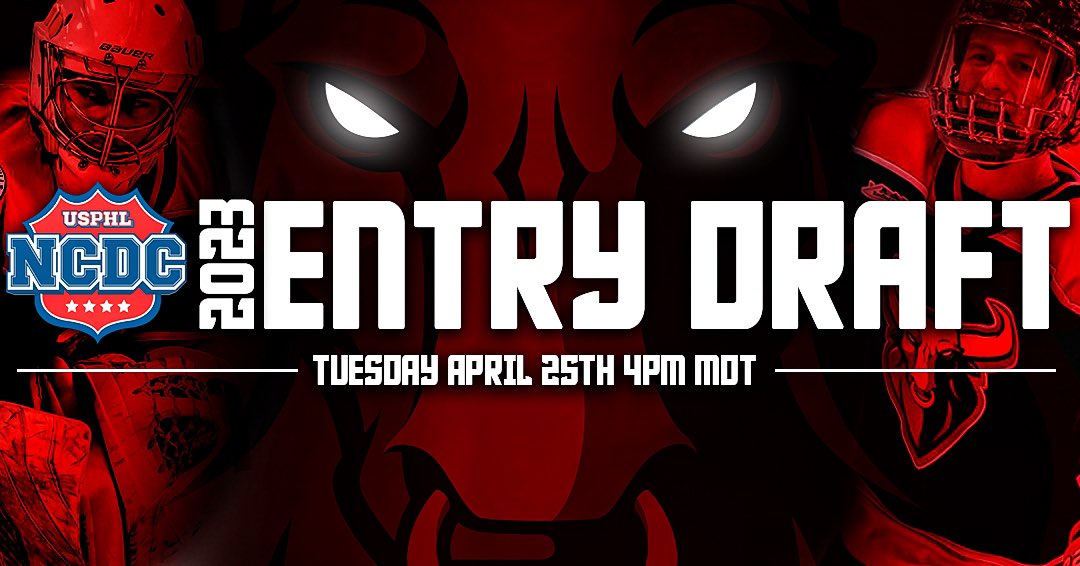 NCDC Draft tomorrow at 4pm MDT 👀
Follow on usphlncdc.com for Draft coverage 🤘🏽🐂
<a href="/USPHL/">USPHL</a> 
<a href="/The_DanKShow/">DanKShow</a>