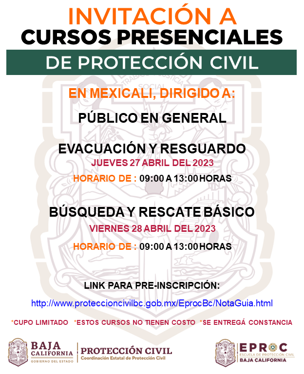 Protección Civil BC tweet media
