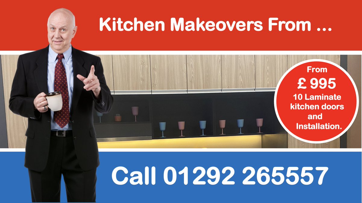 AsnuKitchens's tweet photo. This week only - Ends 30th of April. 10 Laminate kitchen doors supplied and fitted for only £ 995 !!
Call 01292 265557. #kitchendoors #kitchendesign https://t.co/7Vp5NE1kyB