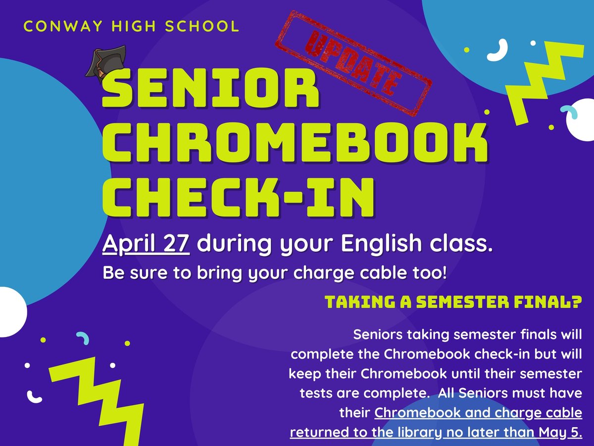 UPDATE FOR SENIORS:
#6legs4life