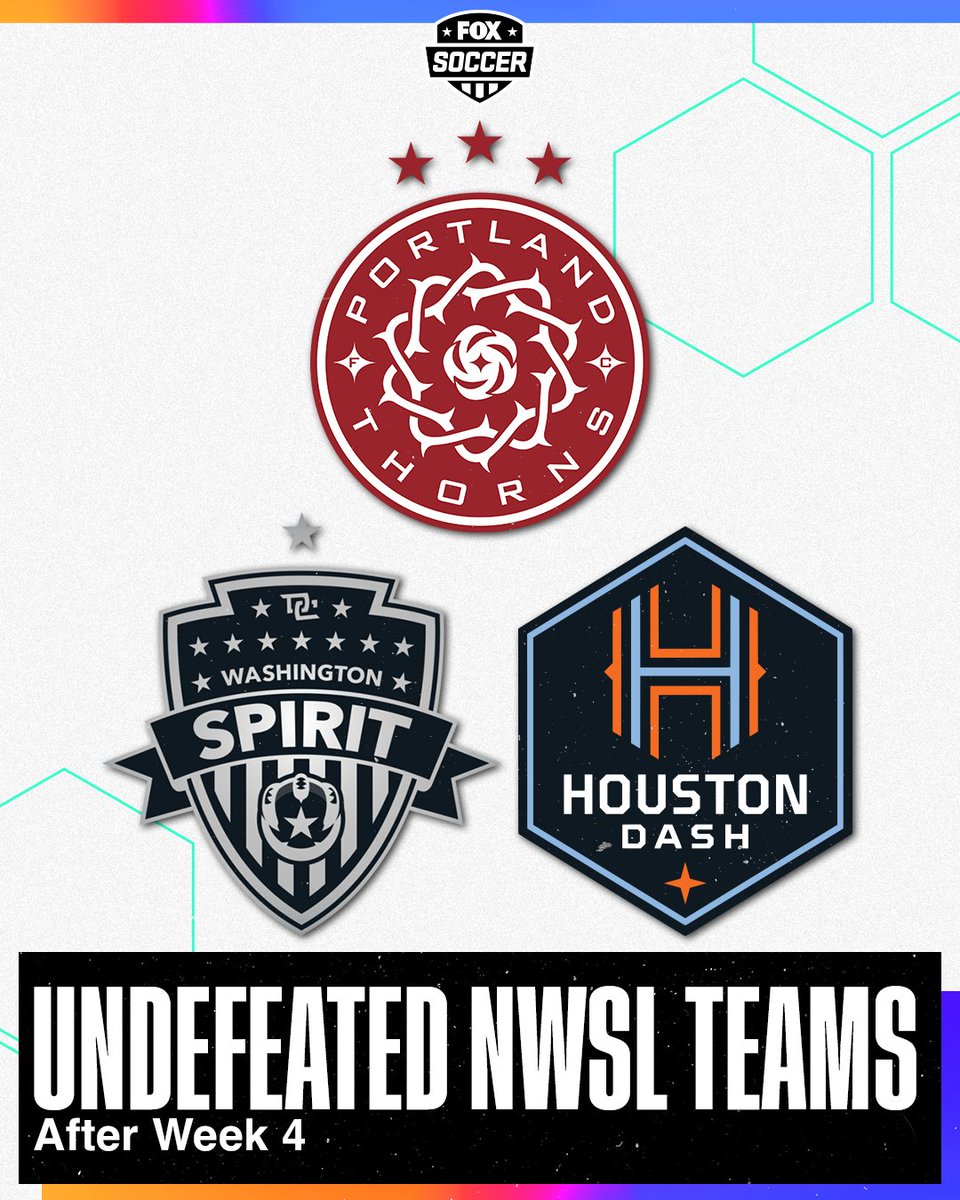 And then there were three...

RT if your <a href="/NWSL/">National Women’s Soccer League</a> team remains undefeated 😏