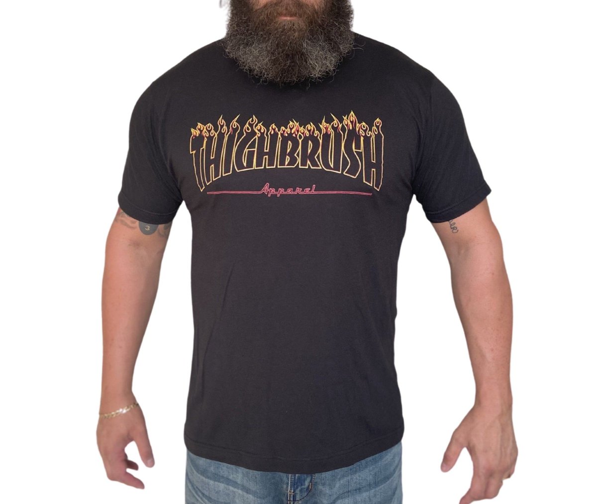 thighbrush's tweet image. THIGHBRUSH® APPAREL &quot;EN FUEGO&quot; Men&apos;s T-Shirt in Black.

Order: thighbrush.com/products/thigh…®-apparel-en-fuego-mens-t-shirt-black

#enfuego #THIGHBRUSH @thighbrushapparel