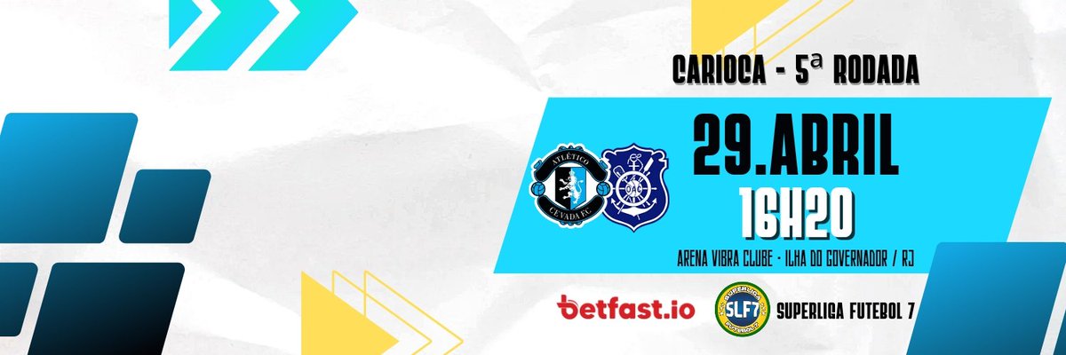 atlcevadafc's tweet photo. Sábado é dia de Leão Insulano, pelo Carioca https://t.co/lxWK13Arip

⚽ | Atl. Cevada x Olaria
🗓️ | 29.ABR
⏰ | 16H20
🏟️ | Arena Vibra Clube
📍 | Pr. Belo Jardim, 297 - Ilha do Governador - RJ https://t.co/in5cLF6D0n