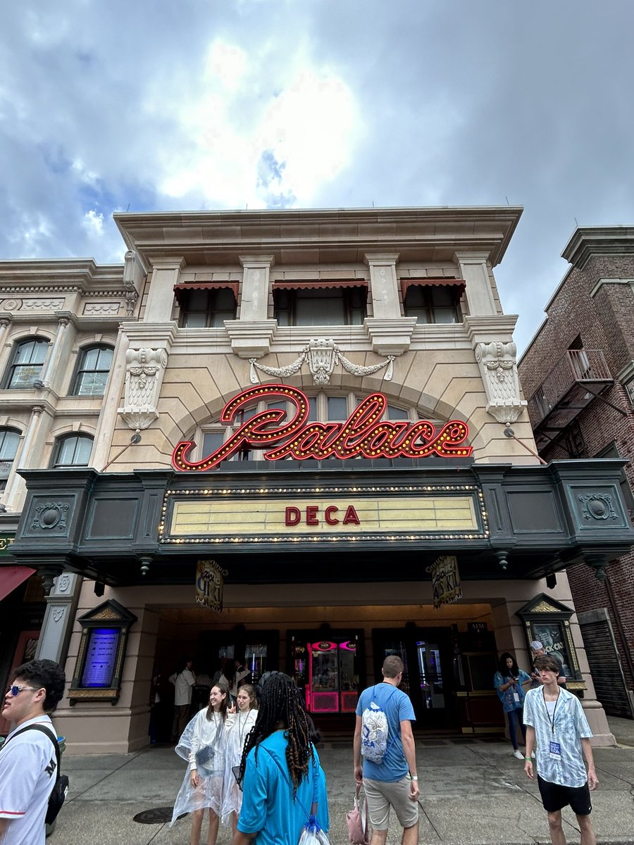 Our Clay DECA Members competed this morning in their events! 

We will find out tomorrow morning if we put Clay DECA on the ICDC 2023 Map!

But for now, we are having fun with exclusive park access to Universal for DECA Night 

#GetTheEdge #ICDC2023 #ClayDECA #EaglePride