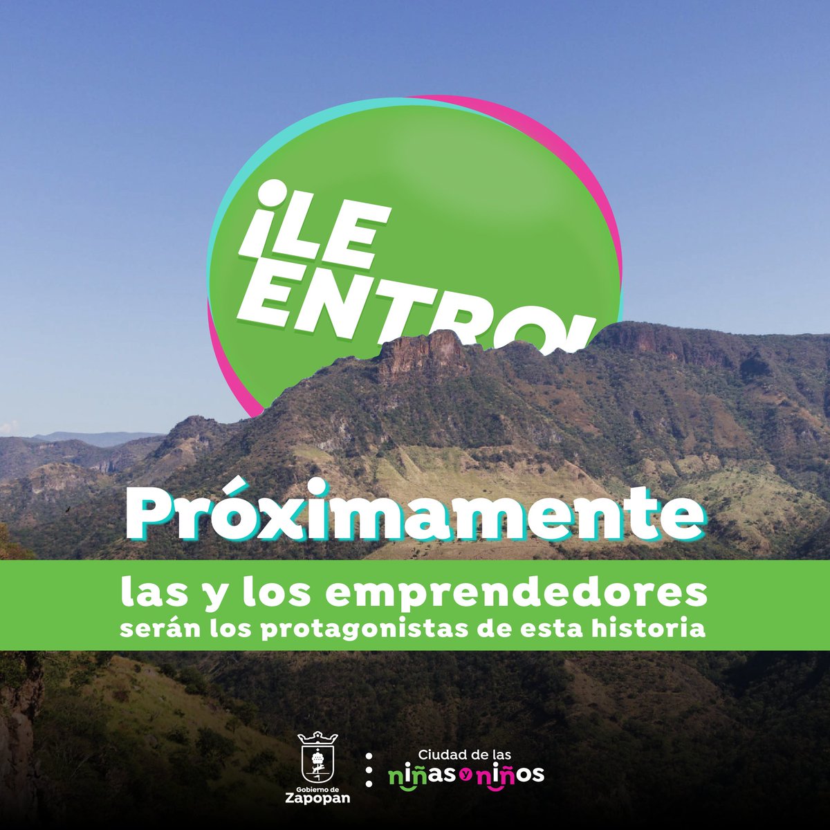 Reto_Zapopan's tweet photo. Falta muy poco para conocer #LeEntro

¿Estás listo? https://t.co/atnq1EVJ31