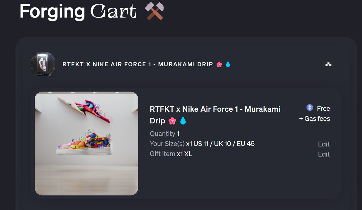 Did a thing...

<a href="/RTFKT/">RTFKT</a> x NIKE x Murakami