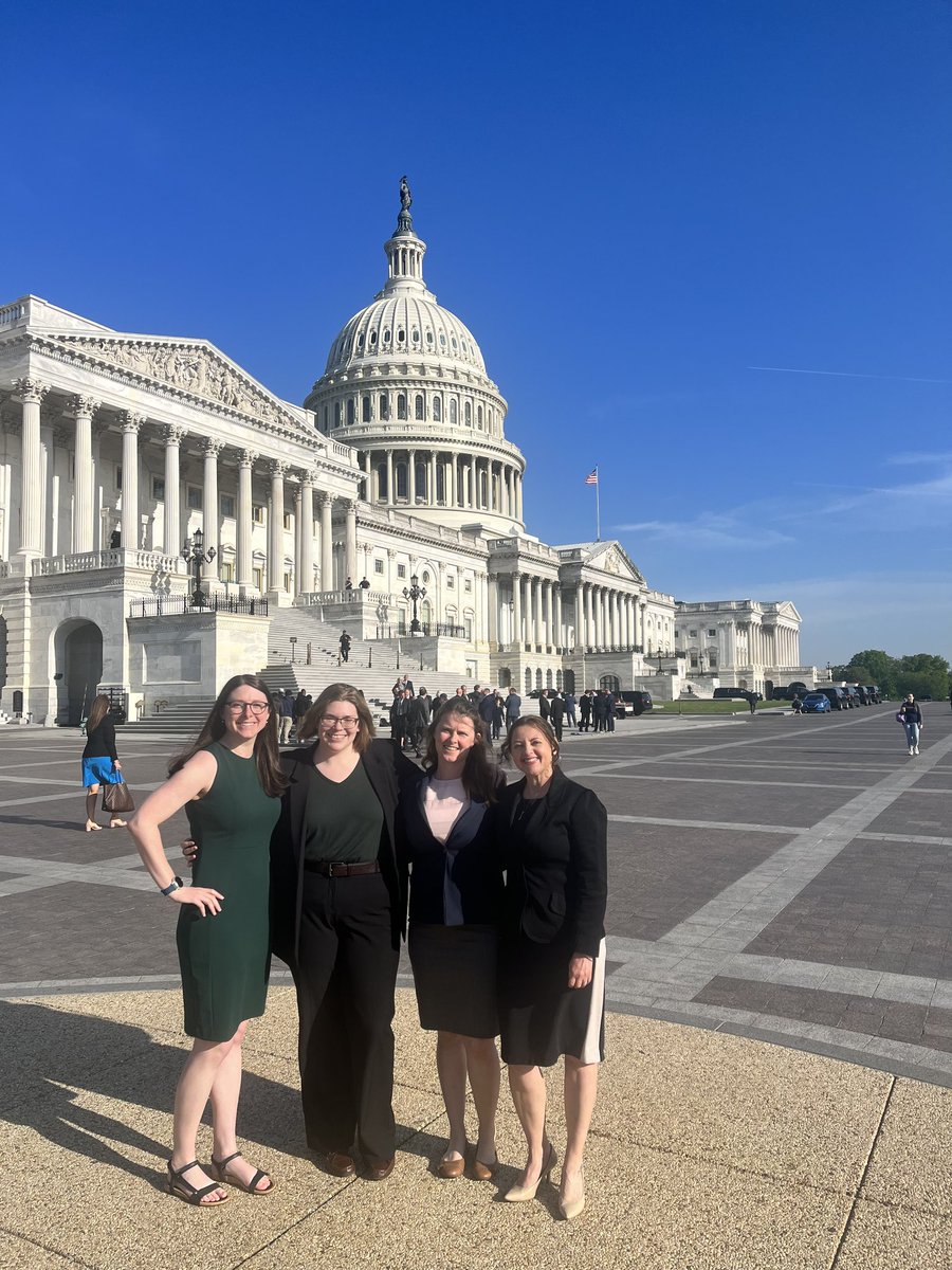 KatyMazer's tweet photo. That's a wrap on @AGUSciPolicy Voices for Science 2023. We had some great visits with Representatives on the Hill! I am very happy that I live and work in districts with Representative who are supportive of data and Earth and space science. @RepDustyJohnson @RepJimBaird https://t.co/Lfpmwk8DXh