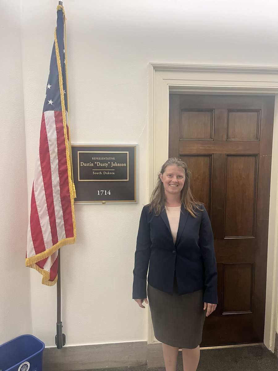 KatyMazer's tweet photo. That's a wrap on @AGUSciPolicy Voices for Science 2023. We had some great visits with Representatives on the Hill! I am very happy that I live and work in districts with Representative who are supportive of data and Earth and space science. @RepDustyJohnson @RepJimBaird https://t.co/Lfpmwk8DXh