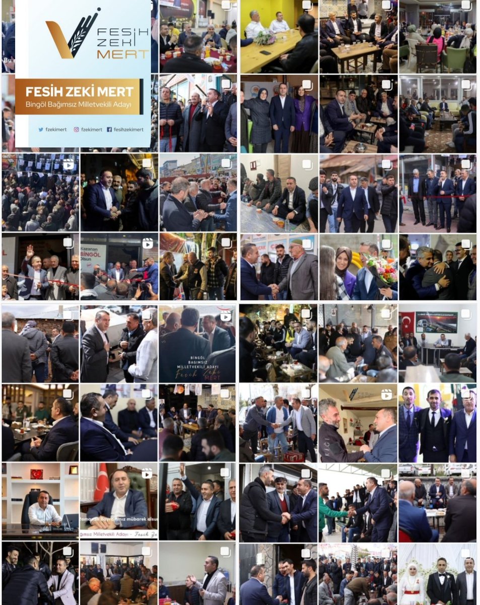 Bingöl’ün iddialı isimlerinden Bağımsız Milletvekili adayı Fesih Zeki Mert vatandaşlarla bir araya gelip projelerini anlatmaya devam ediyor. Siyasetin flaş ismi gün geçtikçe halkasını büyütüyor. #bingöl <a href="/fzekimert/">Fesih Zeki MERT</a>