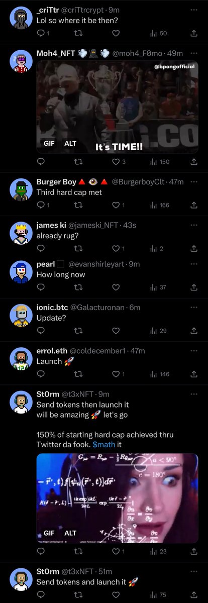 zachxbt's tweet photo. Nakamigos has just flipped BAYC as the collection with the most 0 iq holders

-over 20 Nakamigos holders blindly send $$$ to private address for meme coin presale
-project kept increasing presale hard cap
-dev teaches a valuable lesson by rugging 60 ETH ($110k) &amp; deletes twitter https://t.co/CVCblPG3g7